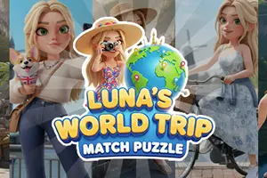 Luna's World Trip - Match Puzzle